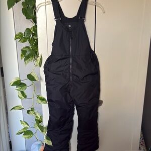 All in Motion Black Kids Snow Bib